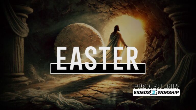 Read more about the article Easter Resurrection Jesus Walking Out From Empty Tomb