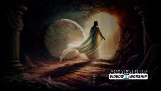 Read more about the article Resurrection Morning | Jesus Walking Out of the Grave Easter Motion Background