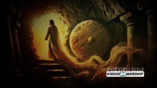 Read more about the article Easter Resurrection He Lives Jesus Walks From The Tomb Motion Worship Background