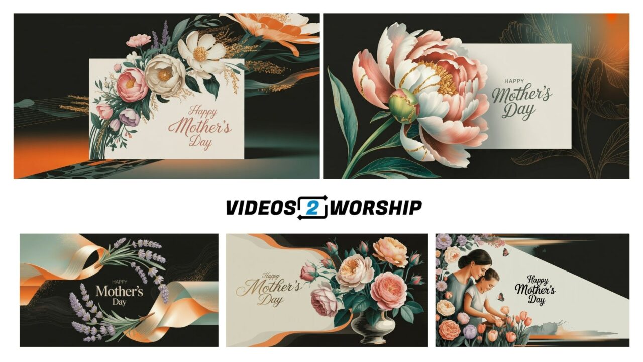 Mothers Day Elegant Still Background Slide Graphics