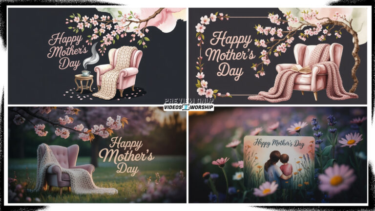 Read more about the article Mother’s Day Church Slide Set – Cozy & Floral Worship Backgrounds for Christian Services