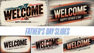 Read more about the article Father’s Day Welcome Slide Bundle | Vintage Retro Church Graphics