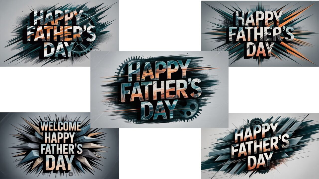 Father’s Day Modern Industrial Church Graphics