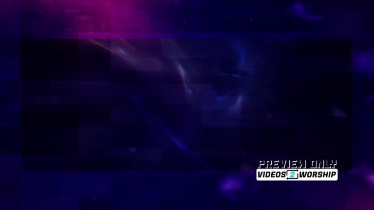 Read more about the article Galactic Nebula Worship Motion Background | Purple Blue Abstract Church Loop