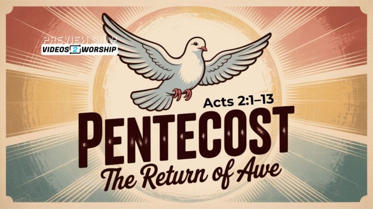 Read more about the article Experience Pentecost Like Never Before: “The Return of Awe” Resource Kit