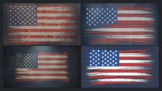 Read more about the article USA Patriotic Flags Still Backgrounds – Grunge American Flag Slide Bundle