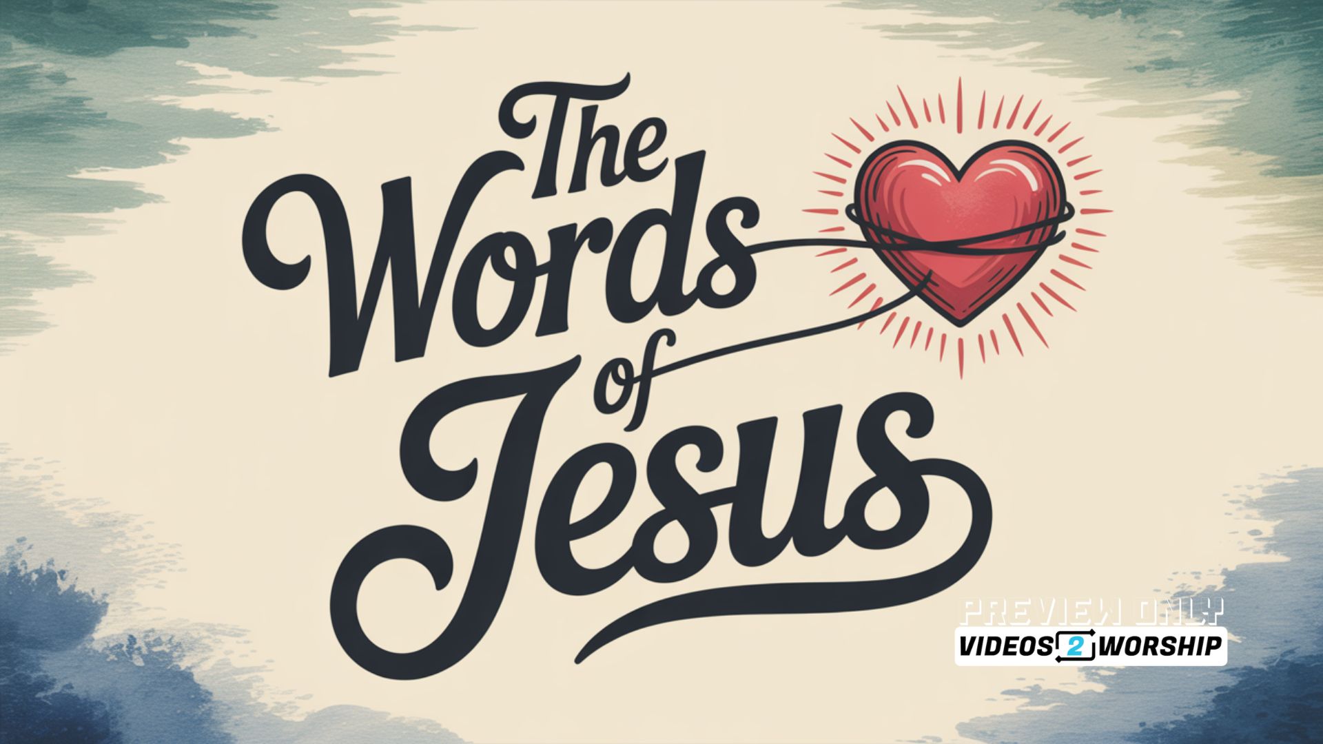 Following The Strings | The Words Of Jesus