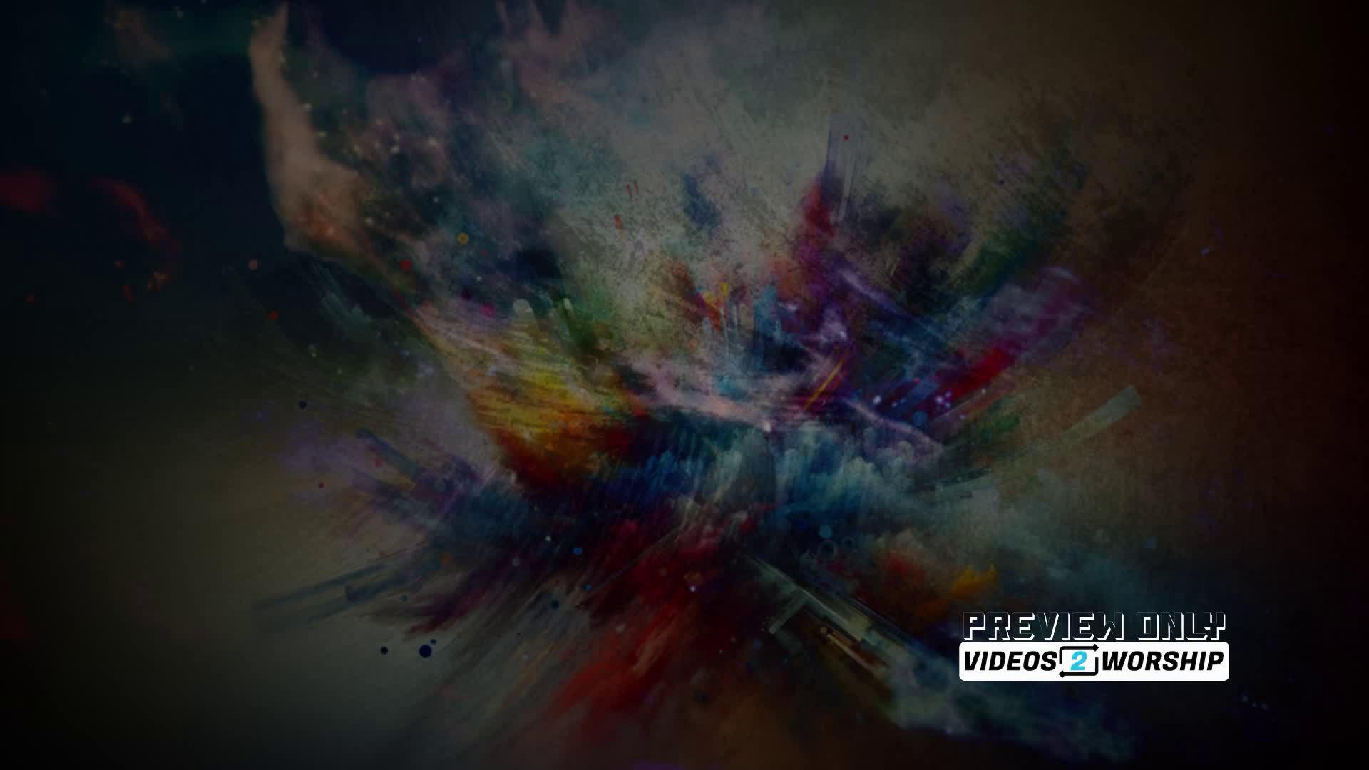 Explosion Of Color Motion Worship Loop