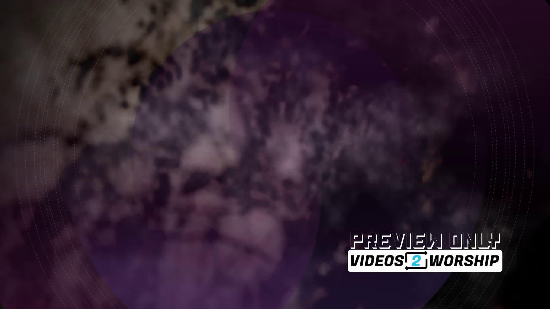 Leaves And Abstract Shapes Worship Motion Graphics