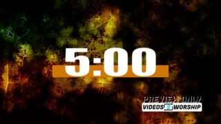 Read more about the article 5-Minute Fall Countdown Timer | Autumn Worship Countdown Video Background