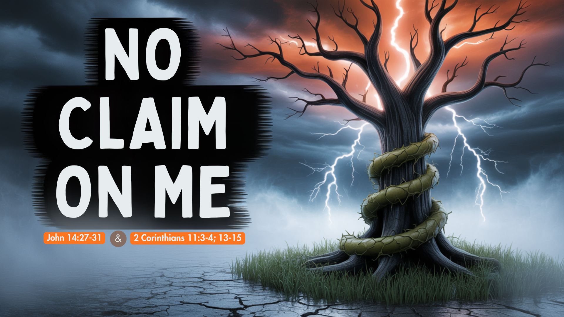 No Claim On Me Sermon Mannuscript And Slides