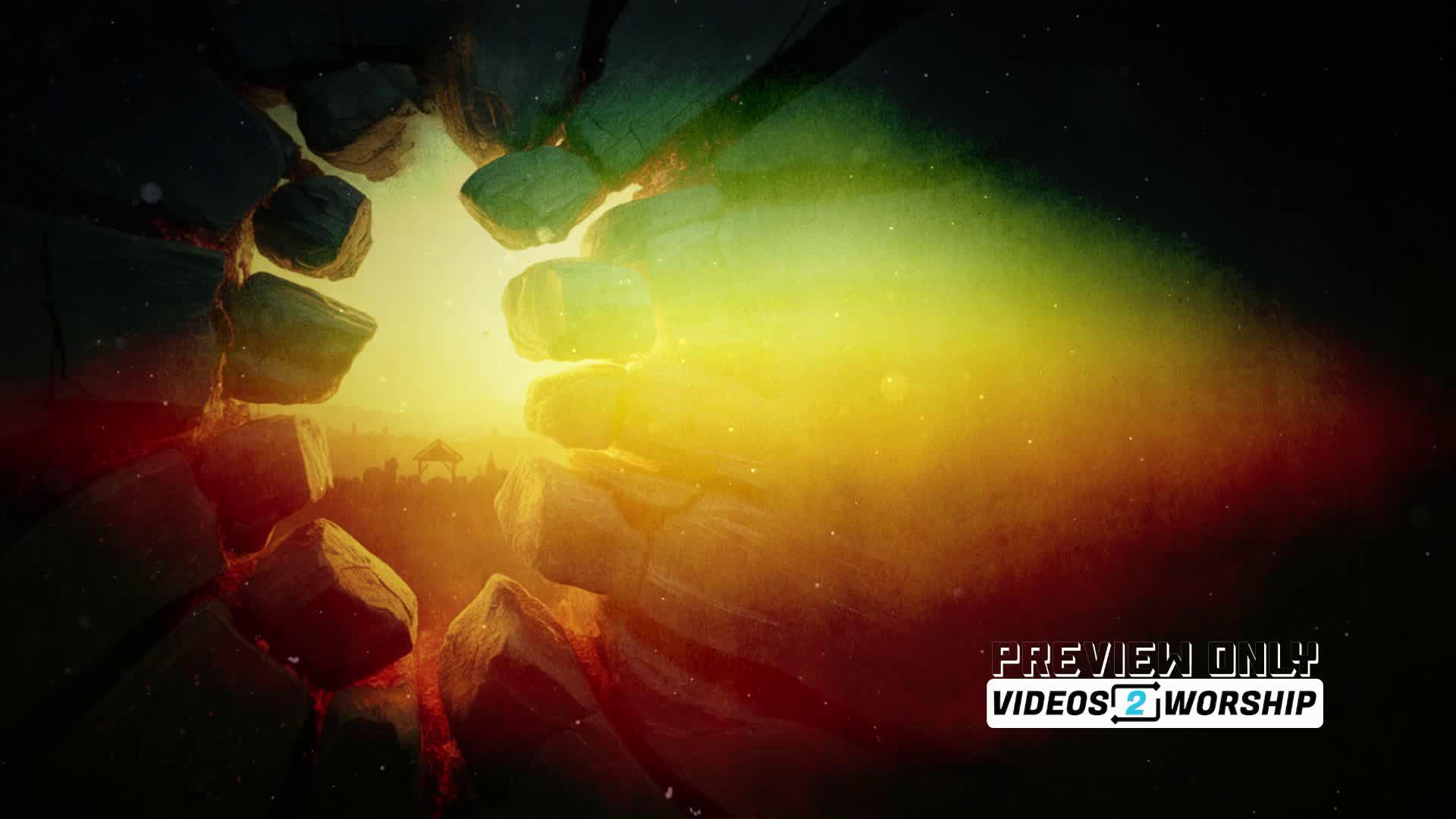 Christmas Nativity Manger Golden Light Worship