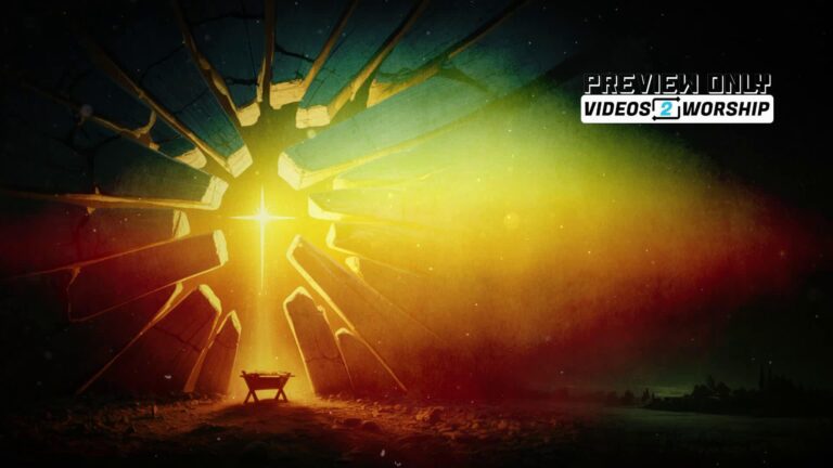 Read more about the article Christmas Nativity Manger Warm Light Worship Background | Advent Glory Loop Video