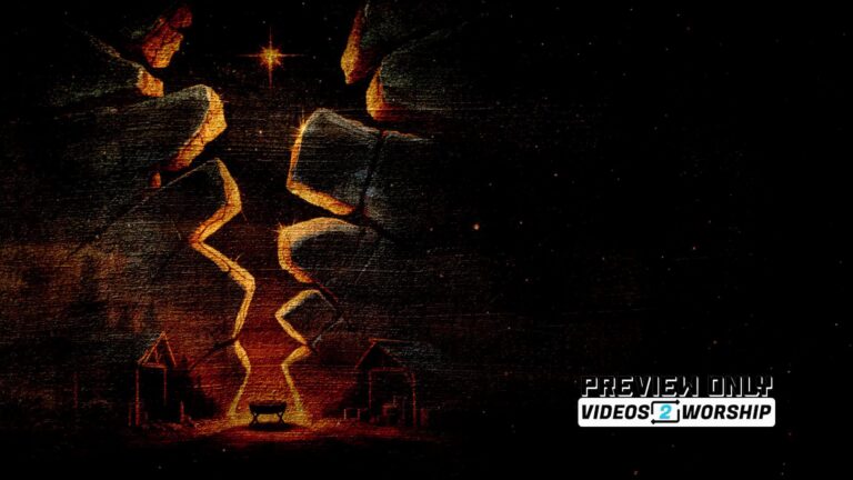 Read more about the article Textured Christmas Nativity Worship Background Loop | Rustic Advent Motion Graphics