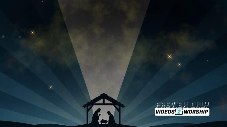 Read more about the article Christmas Nativity Radiant Light Beams Worship Background | Advent Glory Ray Loop