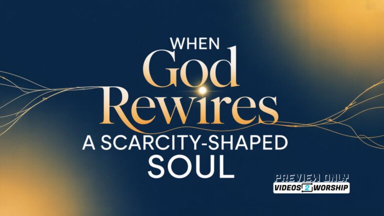 Read more about the article When God Rewires a Scarcity-Shaped Soul — Full Thanksgiving Sermon + 10 Premium Slides