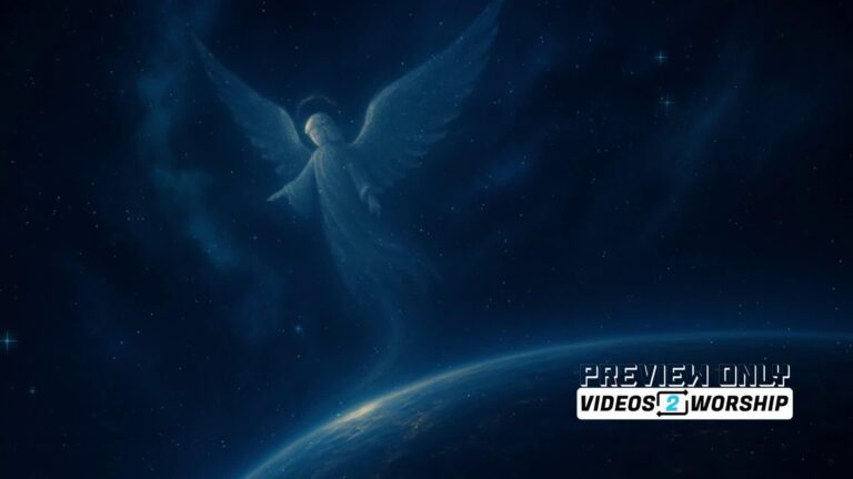 Read more about the article Heavenly Messenger Blue Advent Background