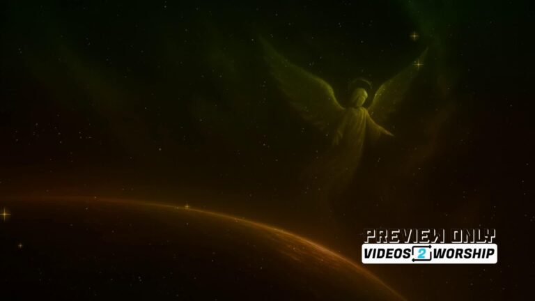 Read more about the article Heavenly Messenger Golden Advent Background