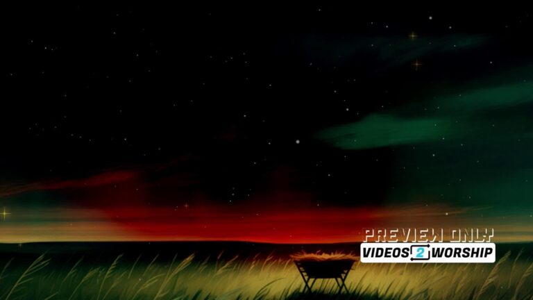 Read more about the article Bethlehem Twilight Advent Nativity Motion Background