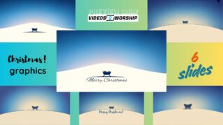 Read more about the article Manger-Themed Christmas Slides for Church Services | 6 Clean Worship Graphics