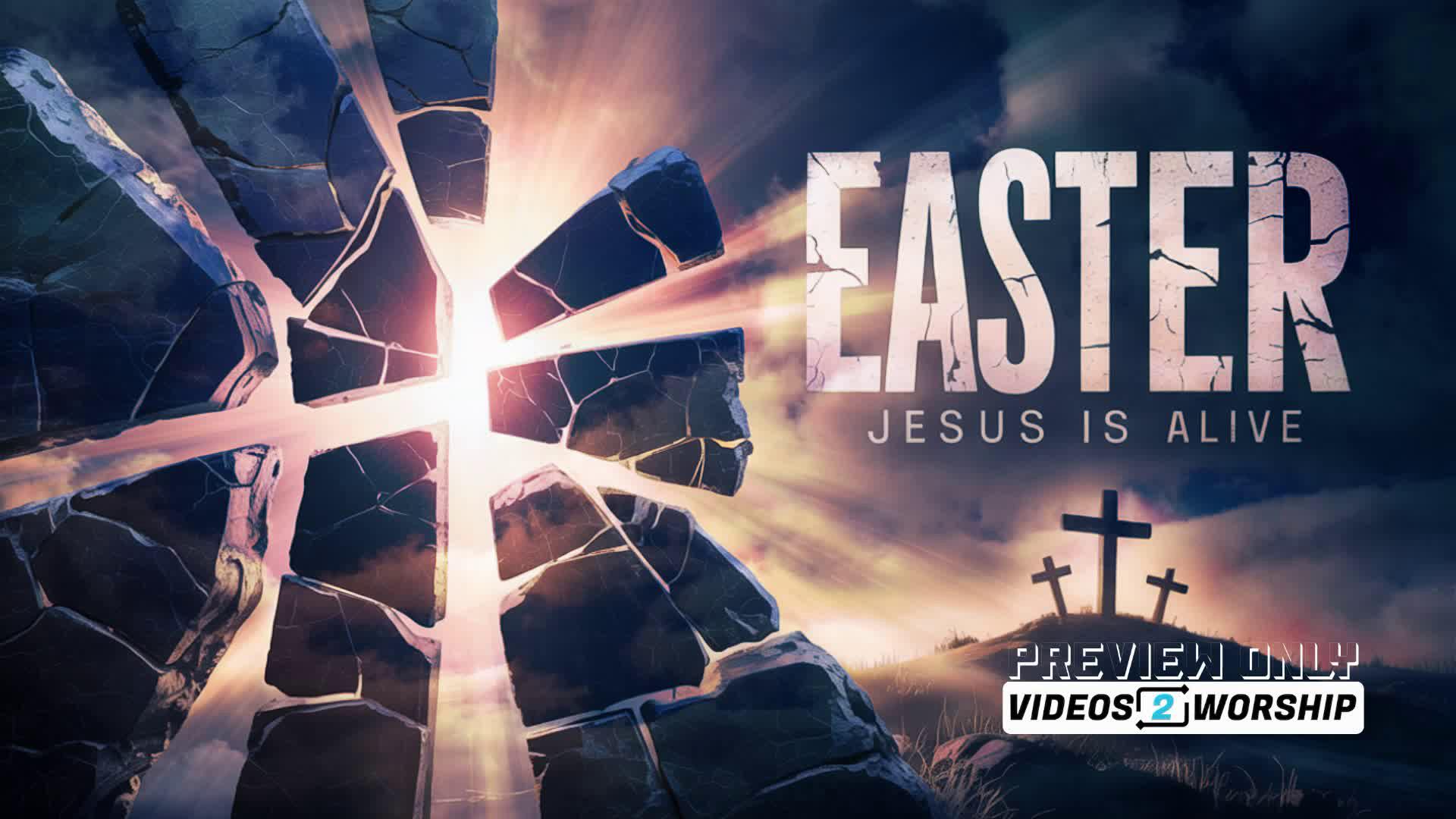Jesus Is Alive | Easter Resurrection Worship Loop