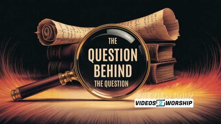 Read more about the article Questions Jesus Answered | What Do You Really Want?