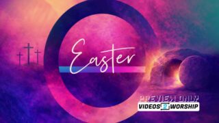 Easter Circle Title Empty Tomb Motion Worship Loop
