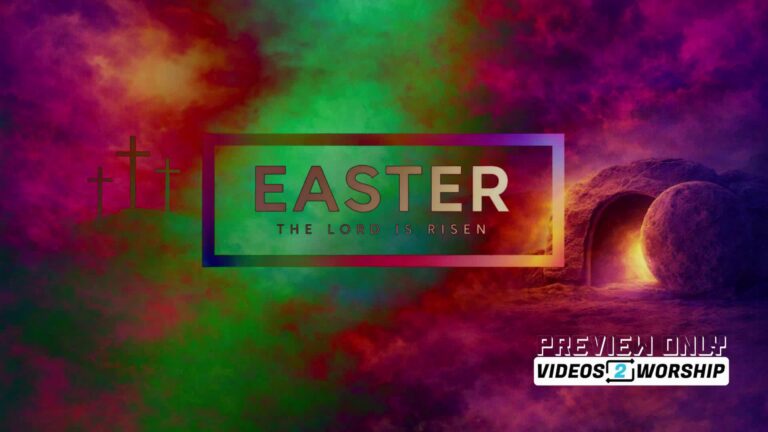 Read more about the article Easter The Lord Is Risen Empty Tomb Motion