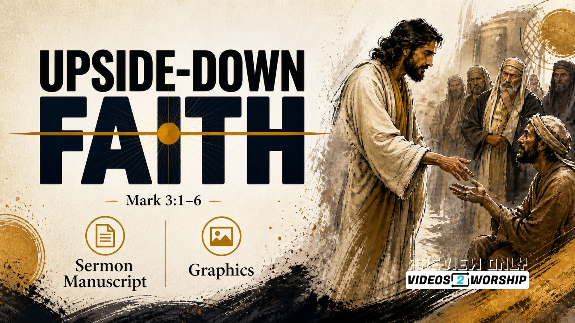 Upside-Down Faith Bundle | Manuscript & Graphics
